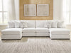 Misty-Lakes Double Chaise Sectional - Abundant Home Collections
