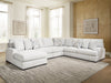 Misty-Lakes Sectional with Chaise - Abundant Home Collections