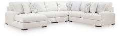 Misty-Lakes Sectional with Chaise - Abundant Home Collections