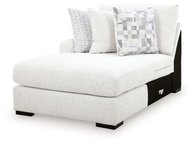 Misty-Lakes Sectional with Chaise - Abundant Home Collections