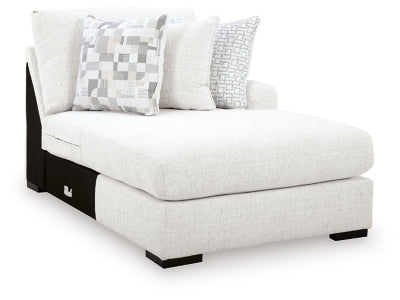Misty-Lakes Sectional with Chaise - Abundant Home Collections