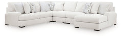 Misty-Lakes Sectional with Chaise - Abundant Home Collections