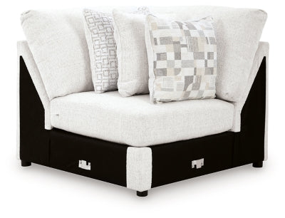 Misty-Lakes Sectional with Chaise - Abundant Home Collections