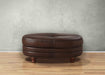Belfast Leather Ottoman