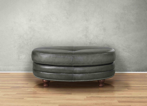 Belfast Leather Ottoman