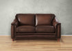 Belfast Leather Loveseat