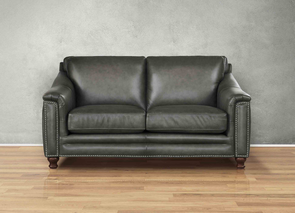 Belfast Leather Loveseat