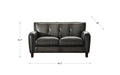 Weldon Leather Loveseat
