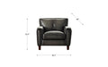 Weldon Leather Loveseat