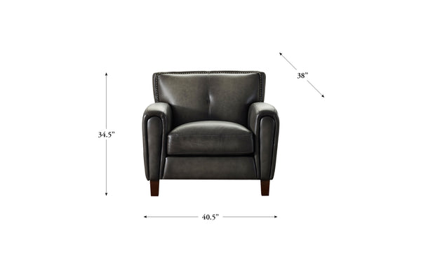 Weldon Leather Loveseat