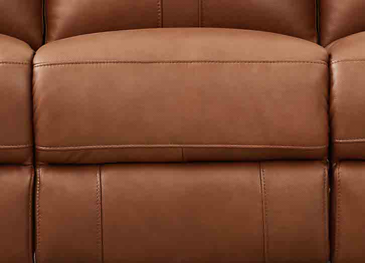 Venice Leather Reclining Loveseat