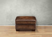Capri Leather Ottoman