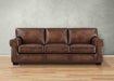 Capri Leather Loveseat