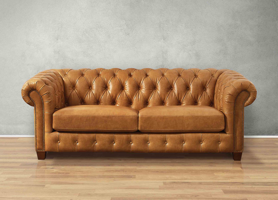 Kingston Waxy Pull Up Leather Chair