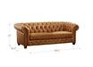 Kingston Waxy Pull Up Leather Chair