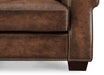Capri Leather Loveseat