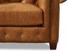 Kingston Waxy Pull Up Leather Loveseat