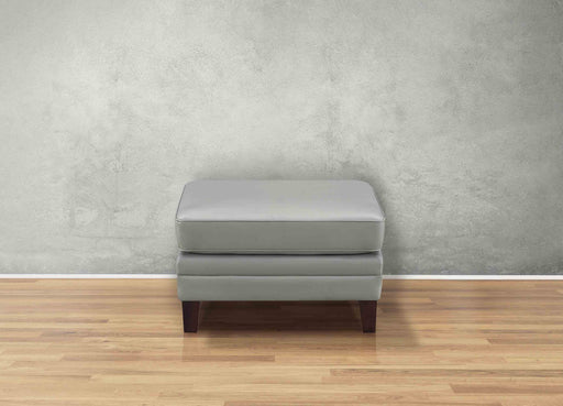 Westcott Leather Ottoman