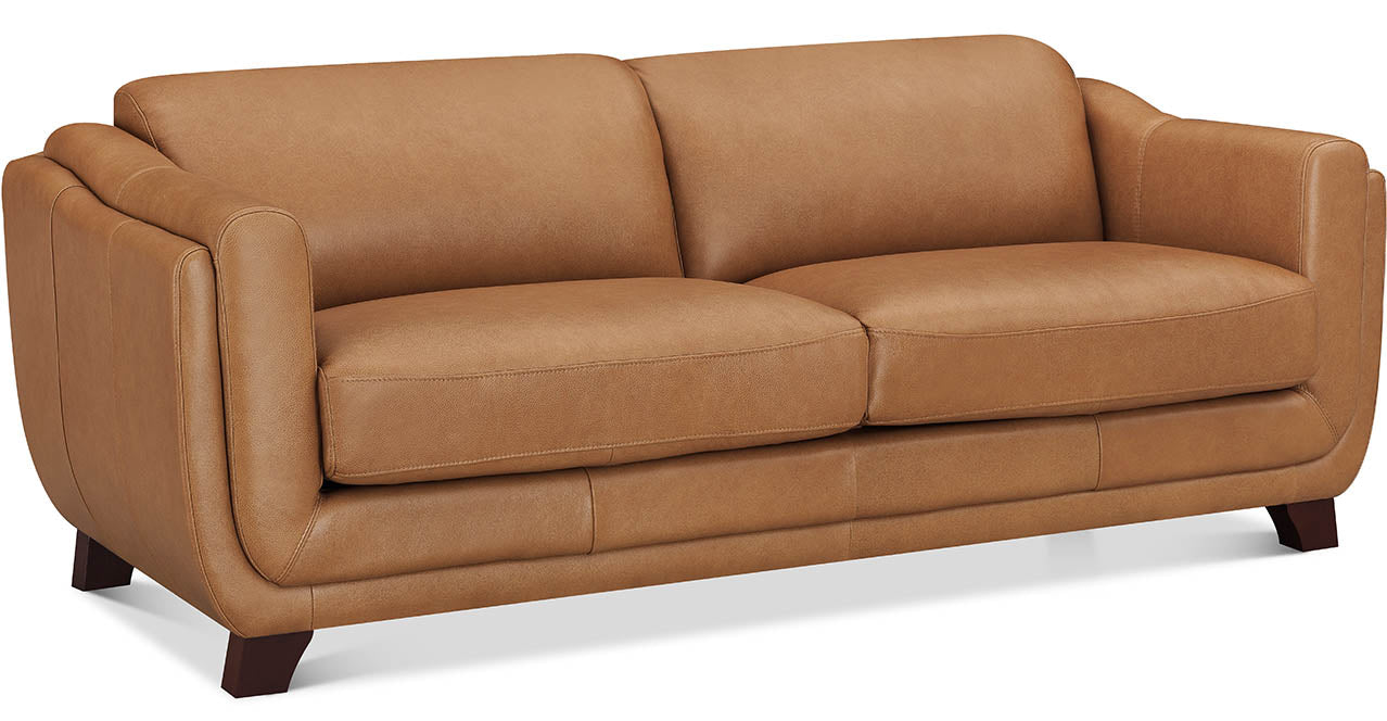 Omaha Leather Loveseat