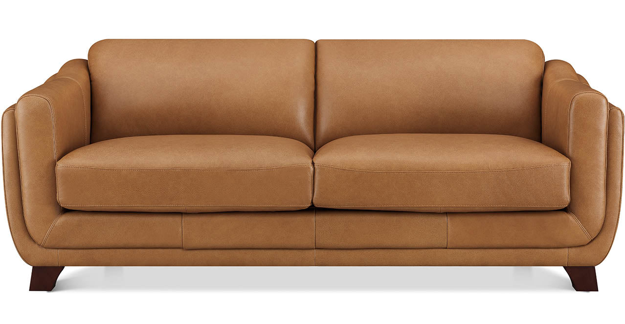 Omaha Leather Loveseat