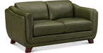Fremont Leather Loveseat