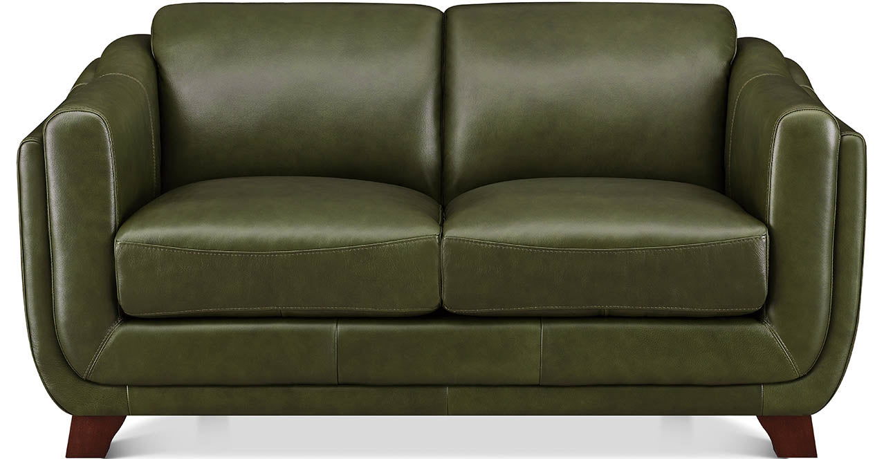 Fremont Leather Loveseat