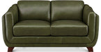 Fremont Leather Loveseat