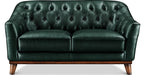 Lowell Leather Loveseat