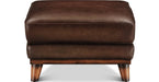 Lowell Leather Ottoman