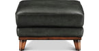 Lowell Leather Ottoman