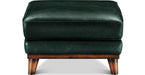 Lowell Leather Ottoman