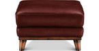Lowell Leather Ottoman