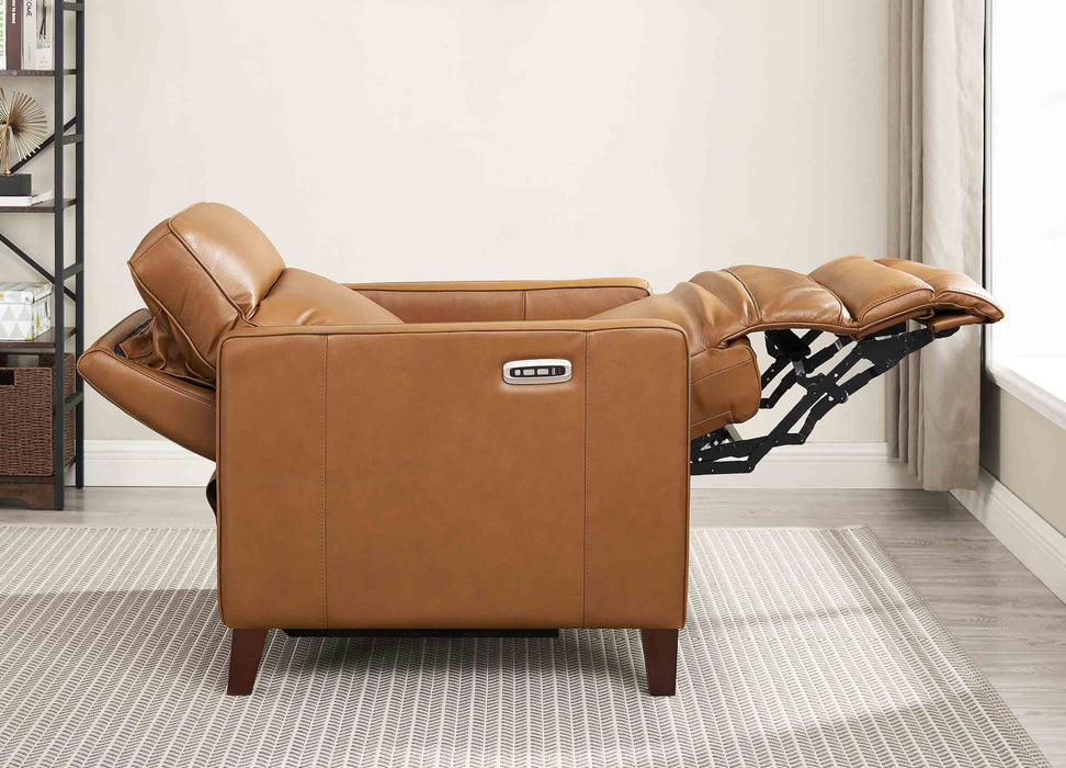 Ashby Leather Reclining Sofa