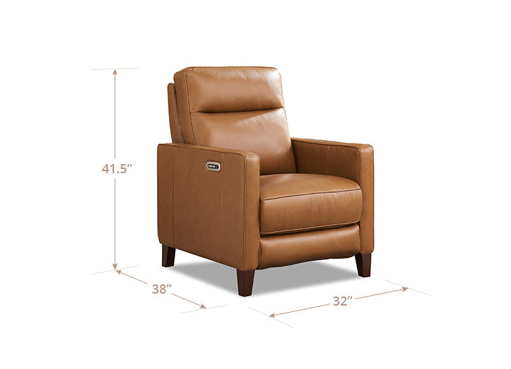 Ashby Leather Reclining Sofa