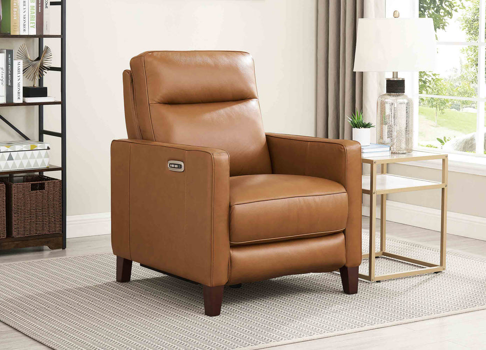 Ashby Leather Reclining Sofa