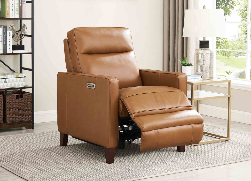 Ashby Leather Reclining Sofa