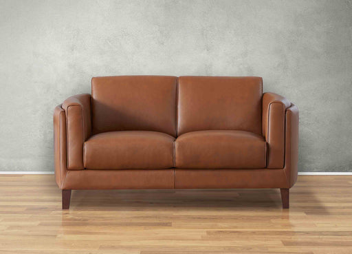 Maui Leather Loveseat