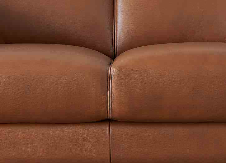 Maui Leather Ottoman
