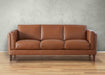 Maui Leather Ottoman