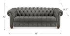 York Leather Sofa Collection