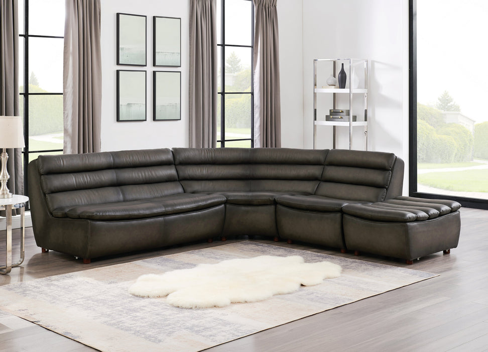 Carter Leather Sectional Collection