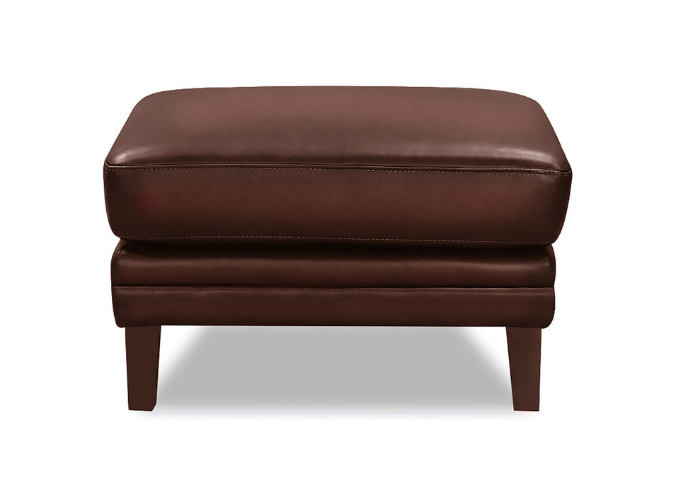 Arvo Leather Ottoman