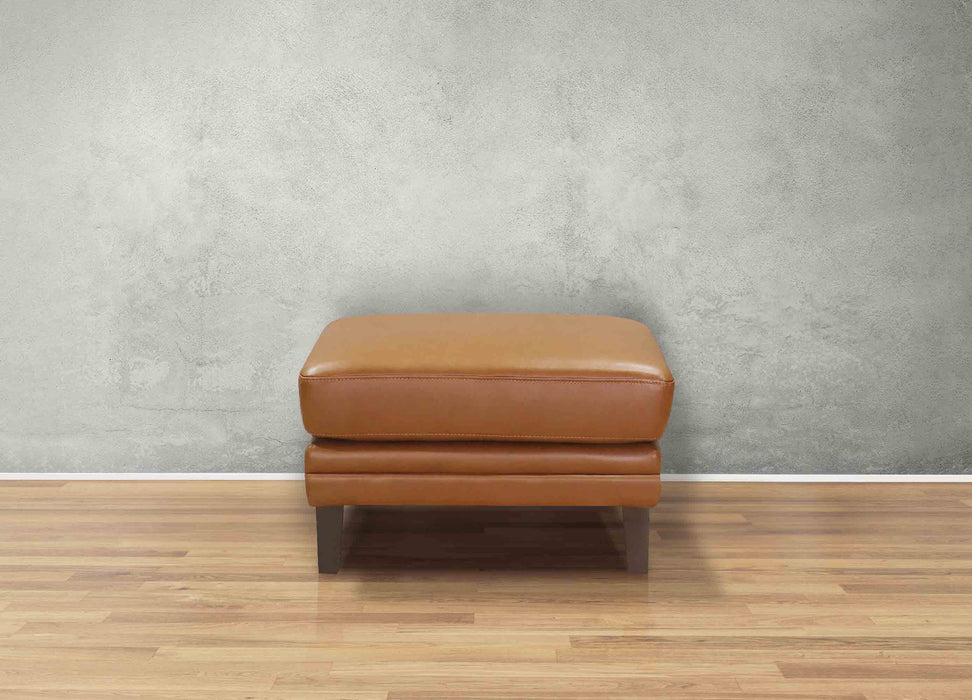 Arvo Leather Ottoman