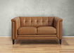 Arvo Leather Loveseat
