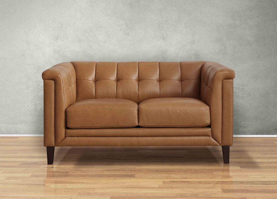 Arvo Leather Loveseat