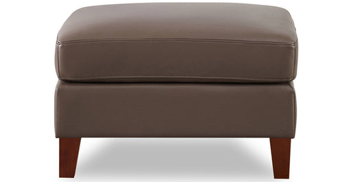 Ashby Leather Ottoman