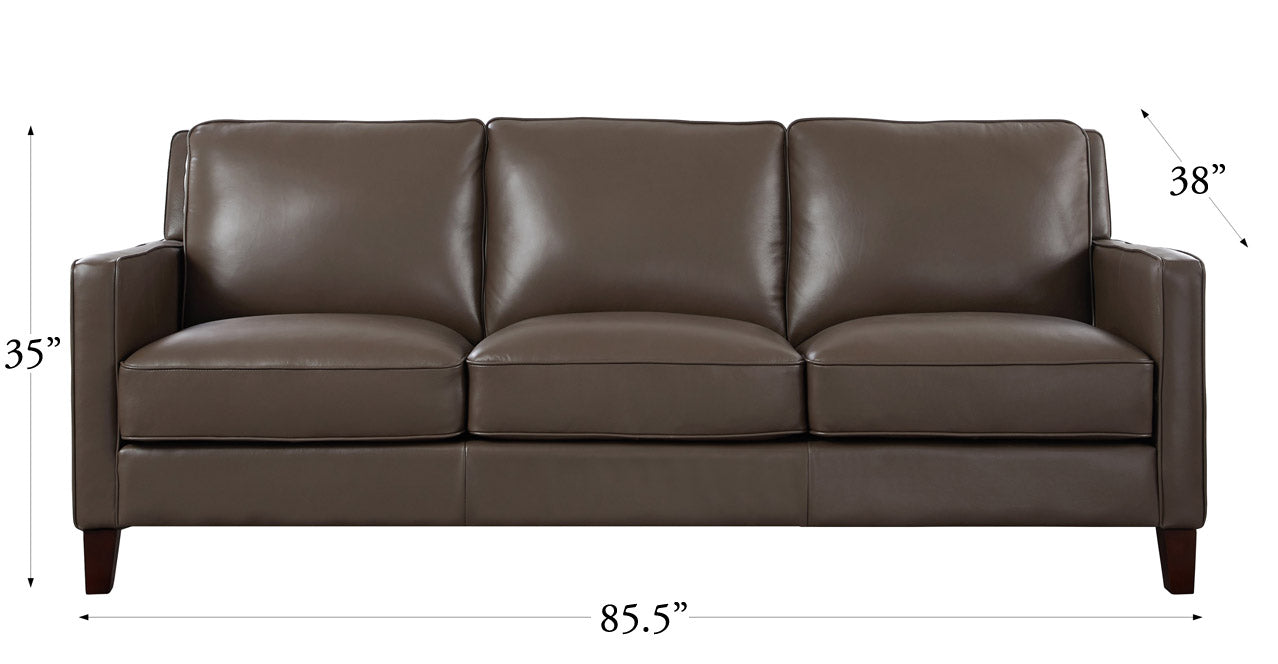 Ashby Leather Sofa Collection