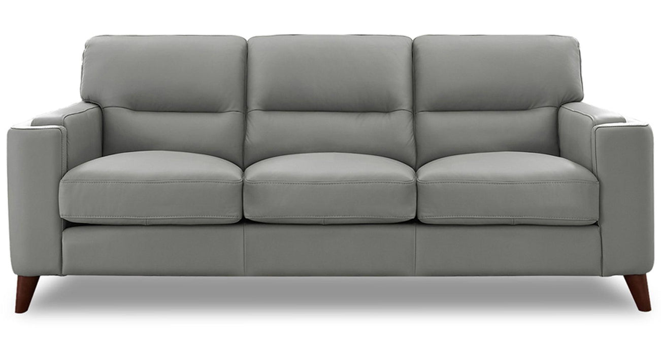 Elm Leather Loveseat