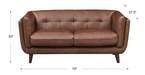 Solana Waxy Pull-up Leather Sofa Collection