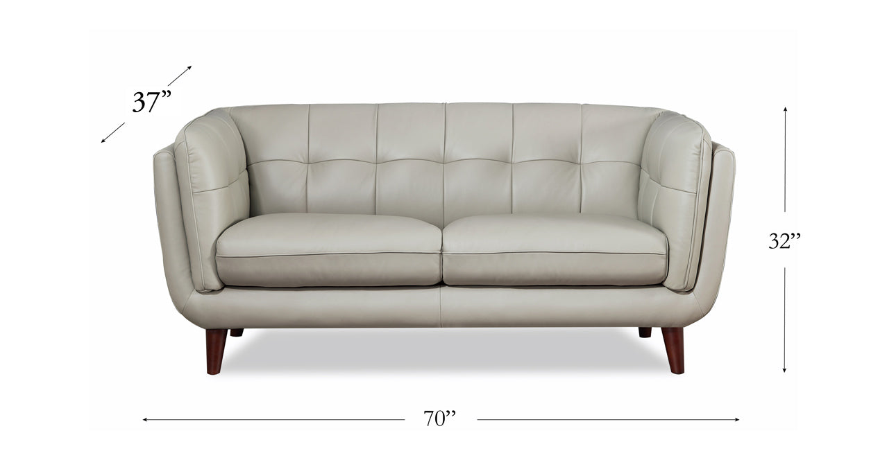 Solana Leather Sofa Collection